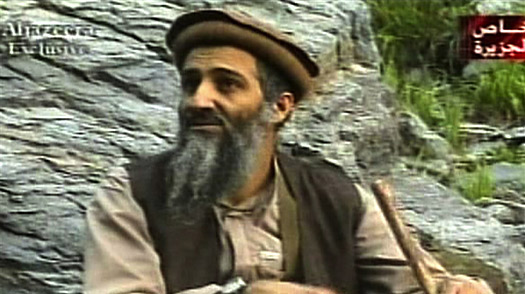 Osama Bin Laden is dead and. and that Osama bin Laden